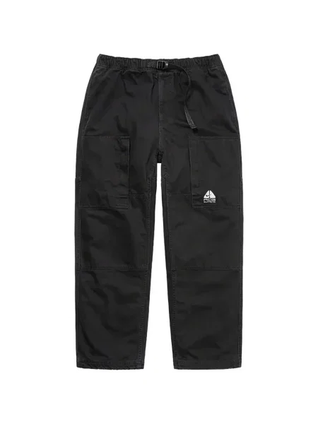 Cu centură pantaloni Supreme negru
