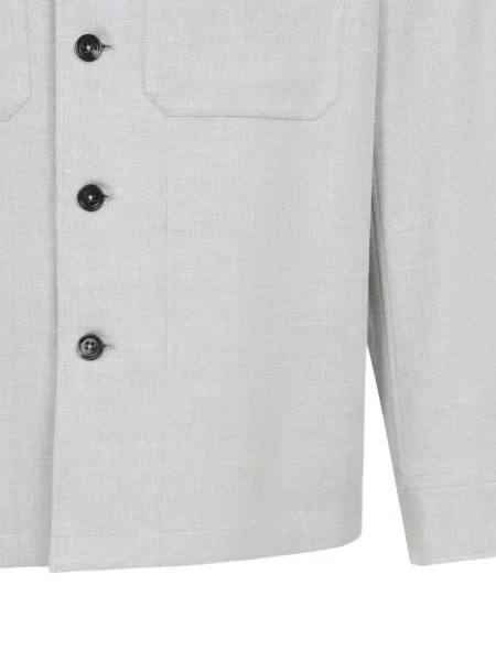 Риза Zegna сиво