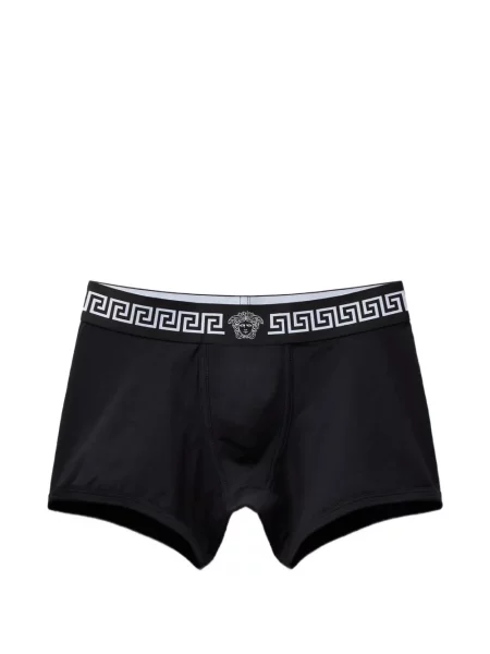 Șosete Versace din jerseu negru