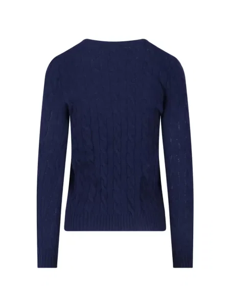 Vlněný dlouho svetr Polo Ralph Lauren zelený