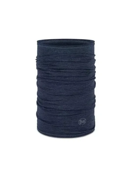 Ușor fular Buff din lână merinos albastru