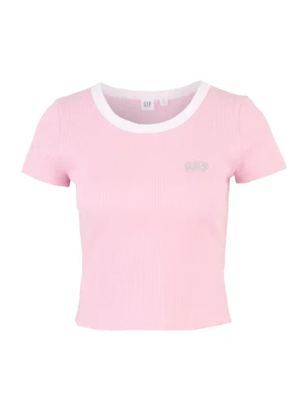 Gap Tall Tričko růžová / stříbrná bílá