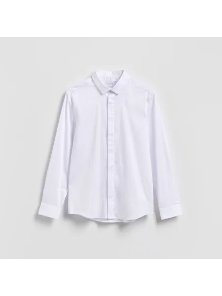 Reserved Super slim fit egyszínű ing fehér