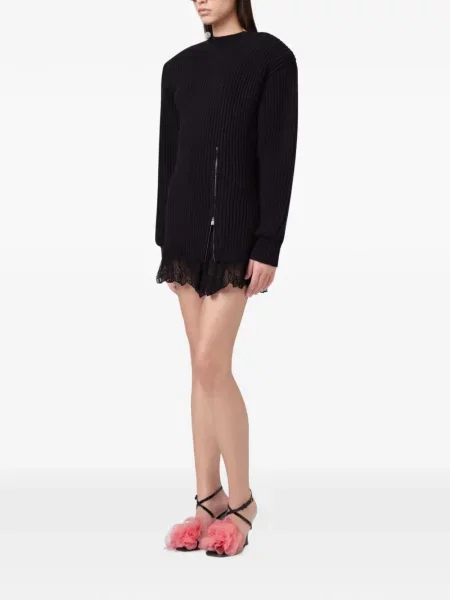 Rochie mini Giuseppe Di Morabito tricotate negru