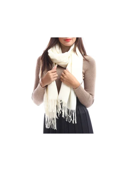 Fular La Modeuse alb