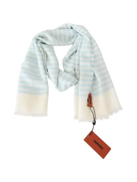 Fular Missoni albastru