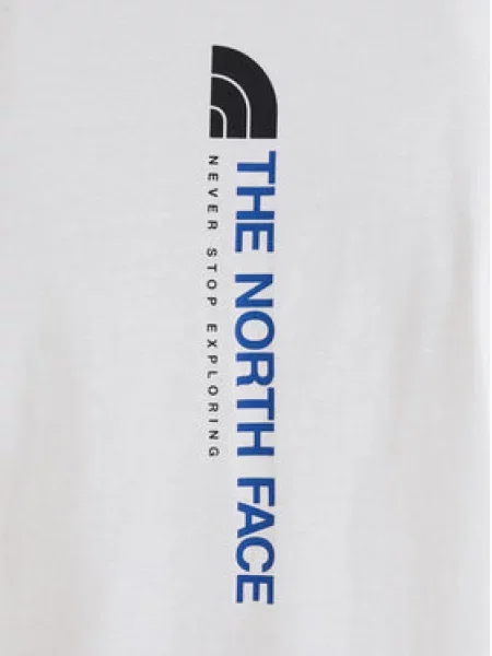 THE NORTH FACE Marškinėliai juoda balta