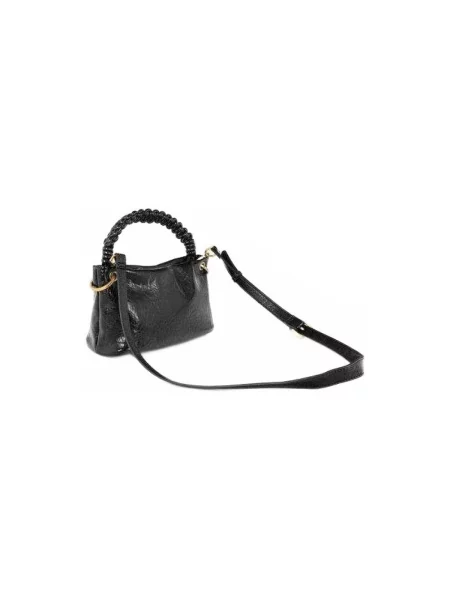 Lola Casademunt crossbody kabelka dámska z imitácie kože čierna