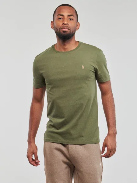 Polo Ralph Lauren basic majica kratkih rukava muška od pamuka zelena