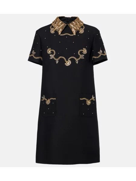 Rochie Valentino din crep negru