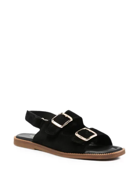 Sandale Sergio Moretti Firenze cu cataramă slingback negru