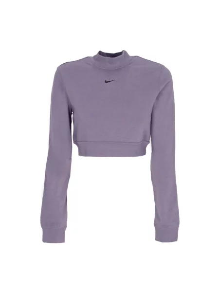 Bluza sportowa Nike frotte fioletowa