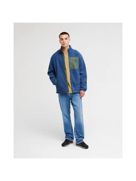 Polar Quiksilver Clean Coast full zip granatowy oliwkowy zielony S niebieska