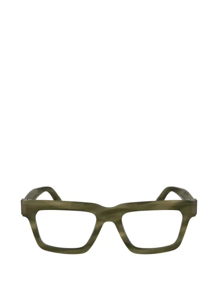 Квадратни слънчеви очила Ferragamo зелено