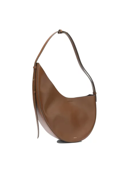 Torebka skórzana Soeur skórzana brązowa