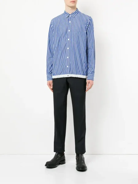 Παντελόνι chino Sacai κλασικό μαύρο
