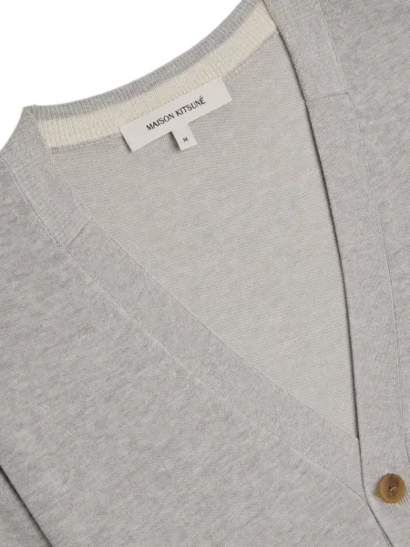 Cardigan Maison Kitsune gri