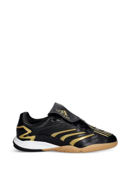 Pantaloni Adidas tricotate cu autograf alergare albastru