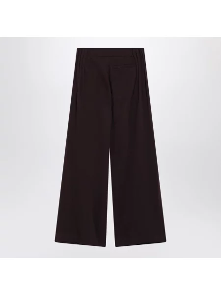 Spodnie Dries Van Noten fioletowe