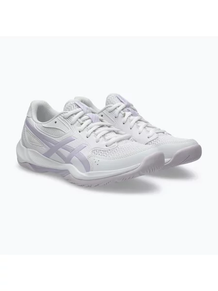 Кросівки волейбольні ASICS Gel-Rocket 12 white/dahlia білі
