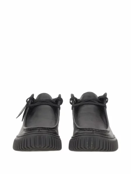Боти Clarks с връзки с дантела черно