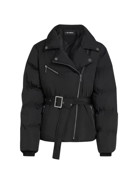 Karl Lagerfeld Geacă de primăvară-toamnă negru
