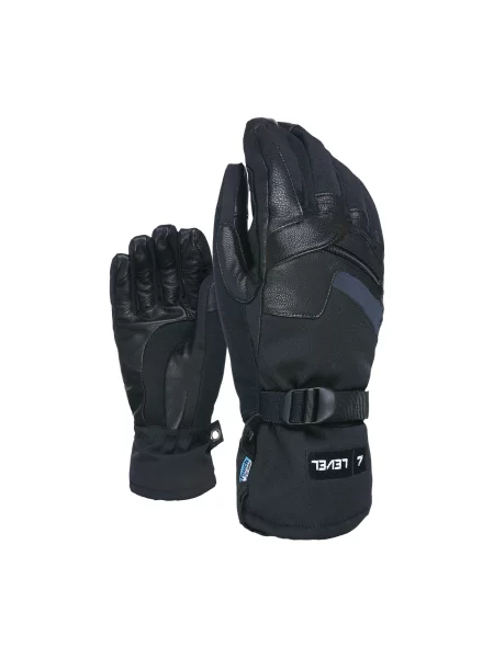 Rękawice snowboardowe Level Ranger Leather czarne