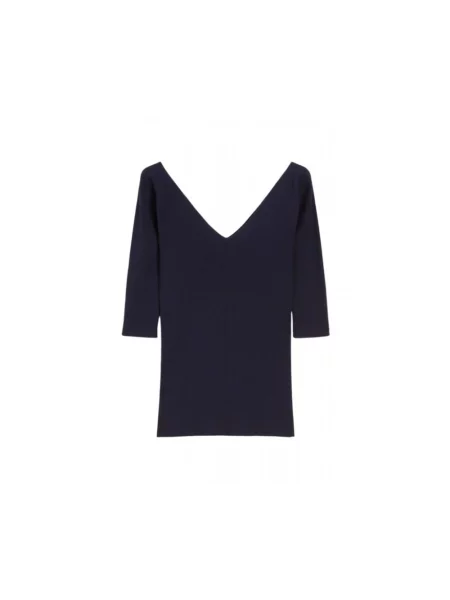 Sweter Weekend Max Mara niebieski