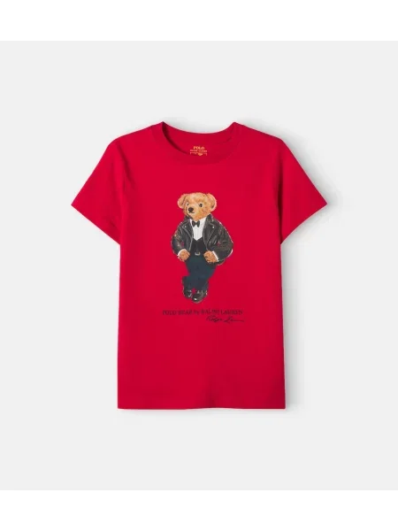 Gyerek pólóing Polo Ralph Lauren piros