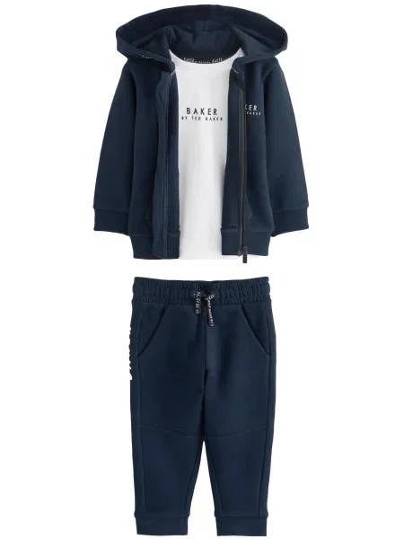 Palton copii Baker By Ted Baker alb