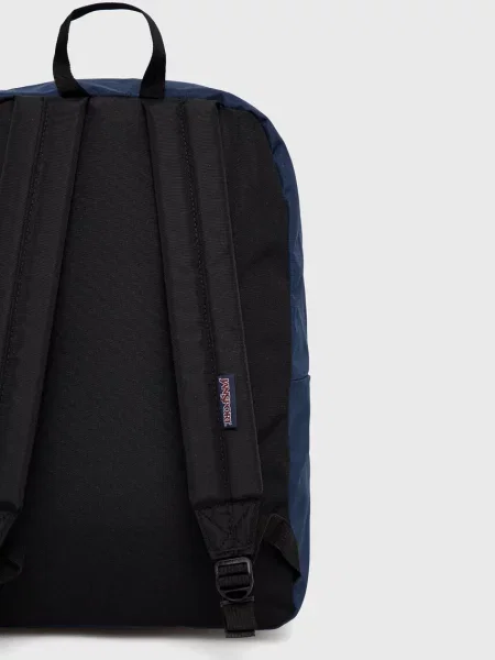 Рюкзак Jansport большой однотонный синий