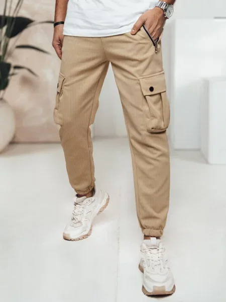 Spodnie cargo khaki Dstreet