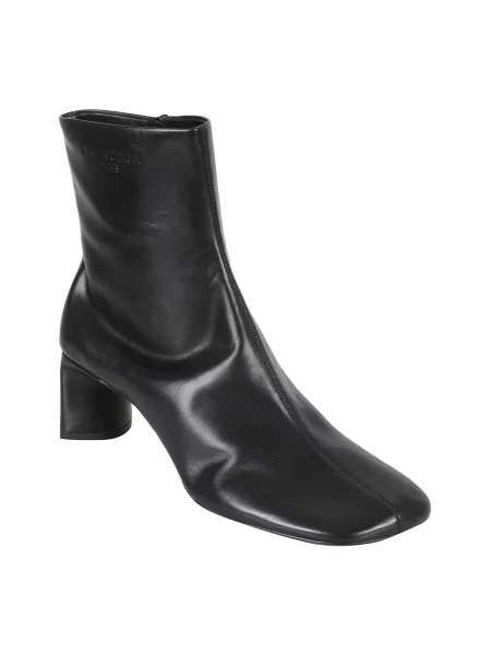 Botki Balenciaga skórzane czarne