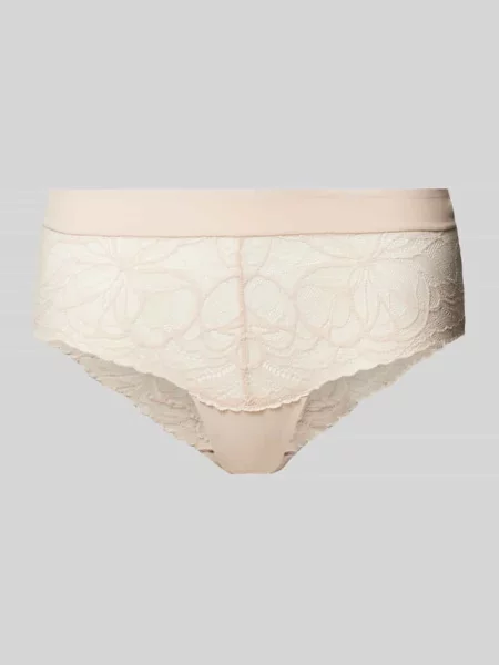Triumph Majtki Body Make-Up Illusion Lace Shorty Kobiety jednolity 38 beżowy