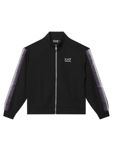 Детский свитшот Ea7 Emporio Armani черный