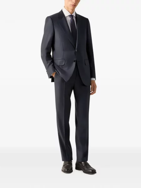 Costum Zegna de lână albastru