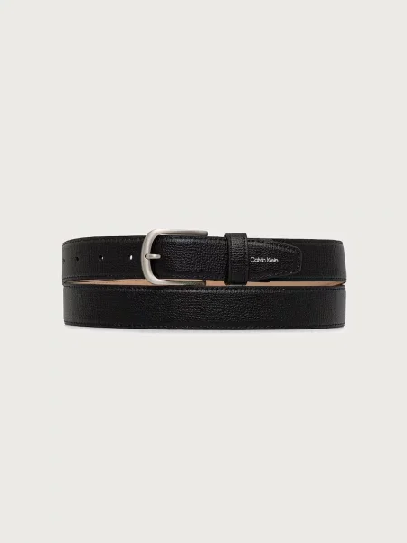 Calvin Klein curea pentru bărbați din piele negru