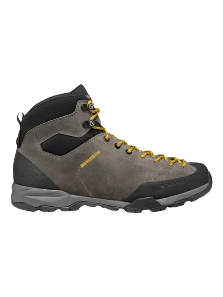 Botki Scarpa skórzane szare