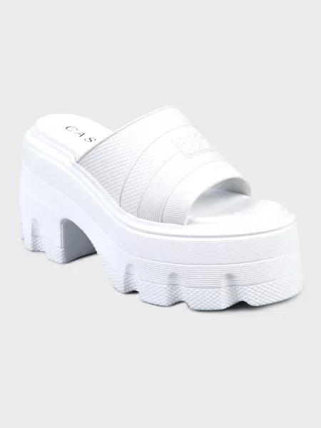 Шлепанцы Casadei белые