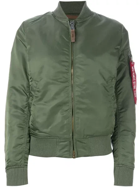 Geacă bomber Alpha Industries verde