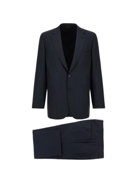 Costum Brioni de lână albastru