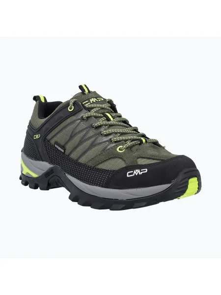 Мъжки ботуши за трекинг CMP Rigel Low Wp jungle/yellow fluo жълто
