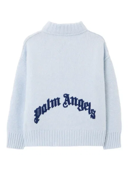Sweter dziecięcy Palm Angels niebieski