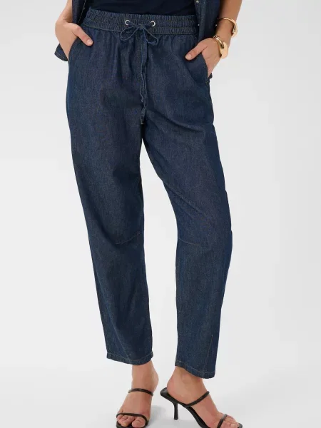 Kaffe Nohavice KAJade denim modrá