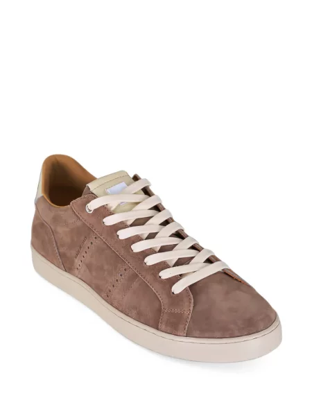 Sneakerși Rubirosa din piele de căprioară maro