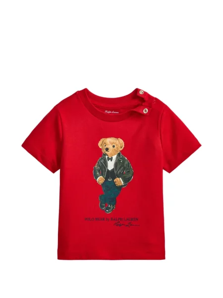Dětské polotričko Polo Ralph Lauren červené