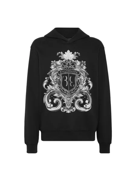 Bluza z kapturem Billionaire z kapturem czarna