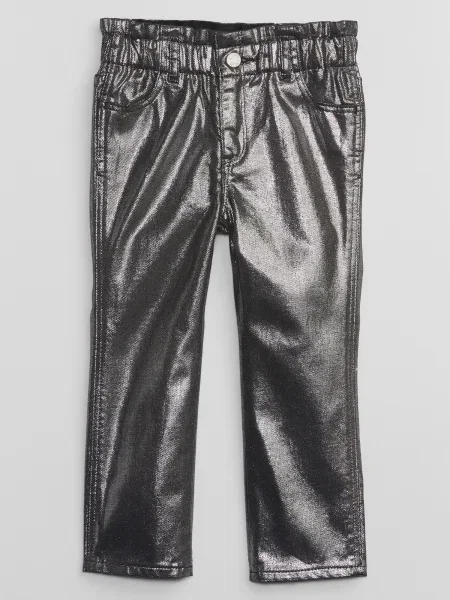 Pantaloni copii Gap gri