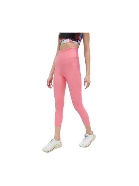 Casall legginsy treningowe gładkie różowy