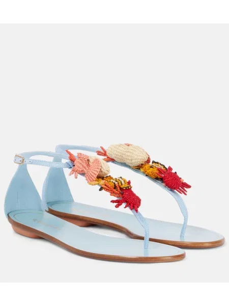 Tangice Aquazzura modra